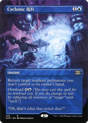 Cyclonic Rift - Foil<br /><span class="collector-number">Collector No. 339</span>