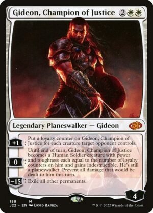 Gideon, Champion of Justice<br /><span class="collector-number">Collector No. 189</span>