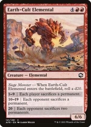 Earth-Cult Elemental<br /><span class="collector-number">Collector No. 141</span>