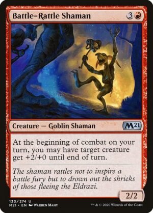 Battle-Rattle Shaman<br /><span class="collector-number">Collector No. 130</span>