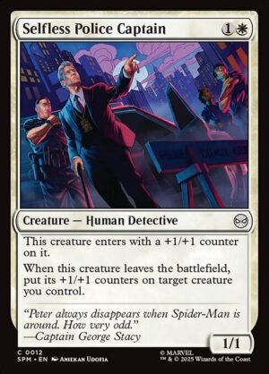 Selfless Police Captain<br /><span class="collector-number">Collector No. 12</span>