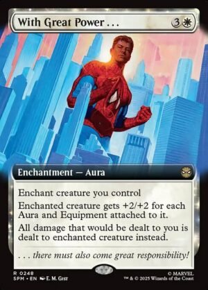 With Great Power... - Foil<br /><span class="collector-number">Collector No. 248</span>