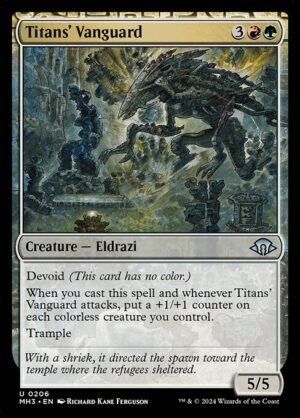 Titans' Vanguard<br /><span class="collector-number">Collector No. 206</span>