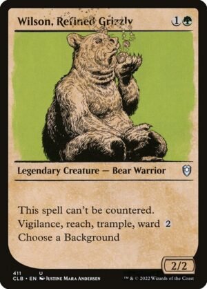 Wilson, Refined Grizzly<br /><span class="collector-number">Collector No. 411</span>