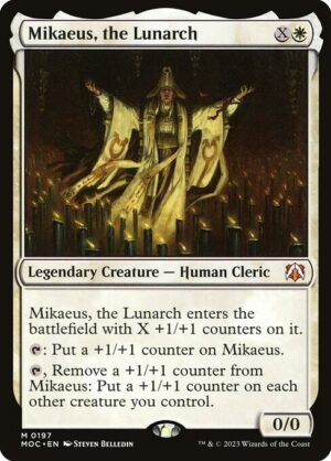 Mikaeus, the Lunarch<br /><span class="collector-number">Collector No. 197</span>