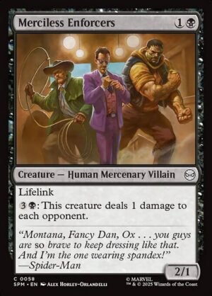 Merciless Enforcers<br /><span class="collector-number">Collector No. 58</span>