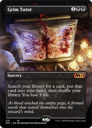 Grim Tutor - Foil<br /><span class="collector-number">Collector No. 315</span>