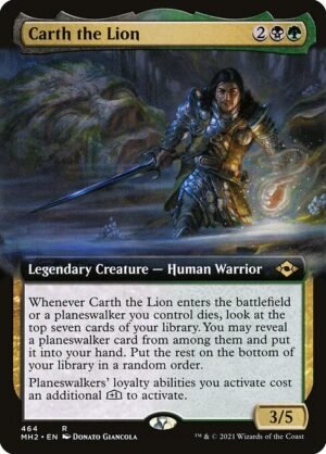 Carth the Lion - Foil<br /><span class="collector-number">Collector No. 464</span>