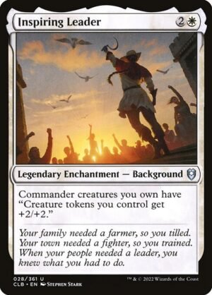 Inspiring Leader<br /><span class="collector-number">Collector No. 28</span>