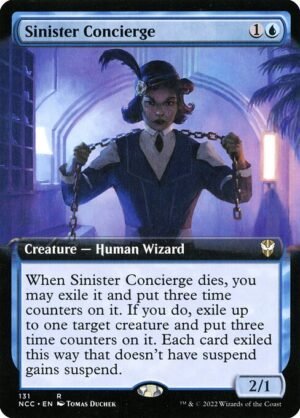 Sinister Concierge<br /><span class="collector-number">Collector No. 131</span>