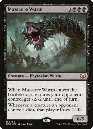 Massacre Wurm<br /><span class="collector-number">Collector No. 256</span>
