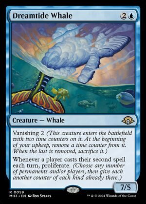 Dreamtide Whale - Foil<br /><span class="collector-number">Collector No. 59</span>