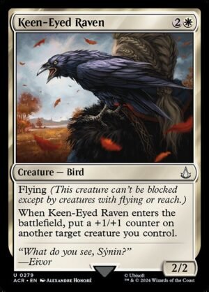 Keen-Eyed Raven<br /><span class="collector-number">Collector No. 279</span>