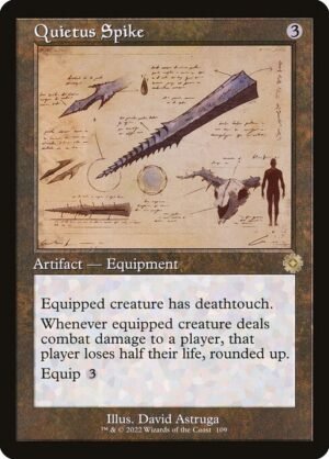 Quietus Spike<br /><span class="collector-number">Collector No. 109</span>