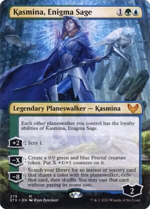 Kasmina, Enigma Sage<br /><span class="collector-number">Collector No. 279</span>