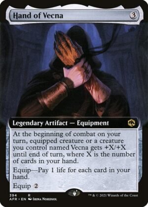 Hand of Vecna - Foil<br /><span class="collector-number">Collector No. 394</span>