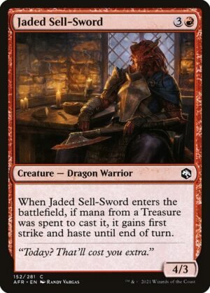Jaded Sell-Sword<br /><span class="collector-number">Collector No. 152</span>