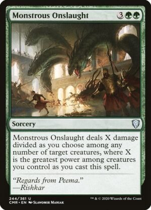 Monstrous Onslaught<br /><span class="collector-number">Collector No. 244</span>