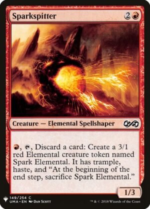 Sparkspitter<br /><span class="collector-number">Collector No. UMA-149</span>