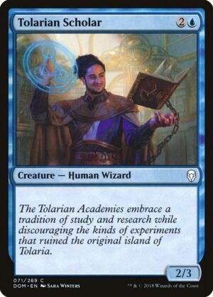 Tolarian Scholar<br /><span class="collector-number">Collector No. 71</span>