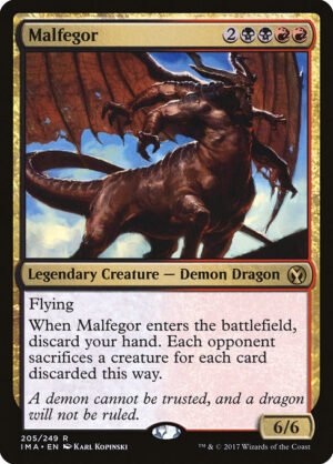 Malfegor - Foil<br /><span class="collector-number">Collector No. 205</span>