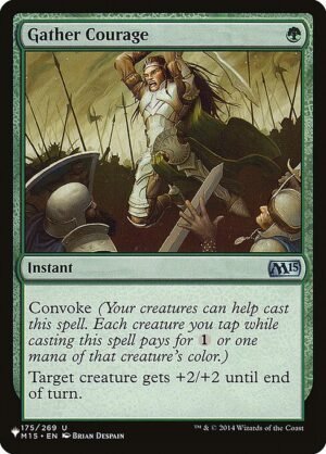 Gather Courage<br /><span class="collector-number">Collector No. M15-175</span>