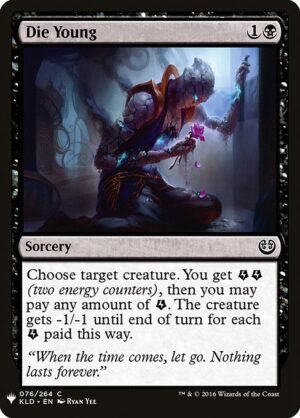 Die Young<br /><span class="collector-number">Collector No. KLD-76</span>