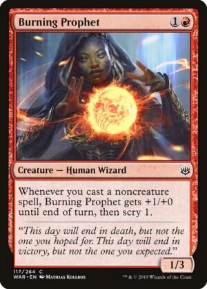 Burning Prophet<br /><span class="collector-number">Collector No. 117</span>
