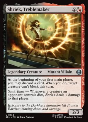 Shriek, Treblemaker - Foil<br /><span class="collector-number">Collector No. 144</span>
