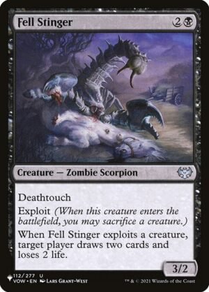 Fell Stinger<br /><span class="collector-number">Collector No. VOW-112</span>