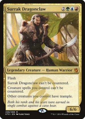 Surrak Dragonclaw<br /><span class="collector-number">Collector No. 206</span>