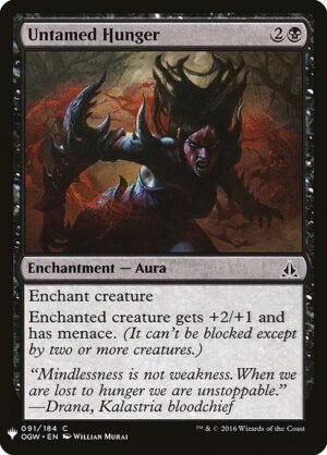 Untamed Hunger<br /><span class="collector-number">Collector No. OGW-91</span>