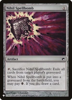 Nihil Spellbomb<br /><span class="collector-number">Collector No. SOM-187</span>
