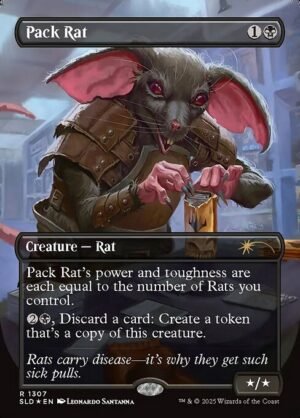 Pack Rat - Foil<br /><span class="collector-number">Collector No. 1307</span>