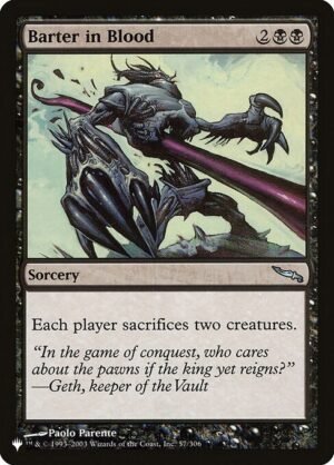 Barter in Blood<br /><span class="collector-number">Collector No. MRD-57</span>