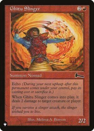 Ghitu Slinger<br /><span class="collector-number">Collector No. ULG-77</span>