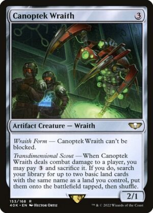Canoptek Wraith<br /><span class="collector-number">Collector No. 153</span>
