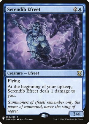 Serendib Efreet<br /><span class="collector-number">Collector No. EMA-70</span>