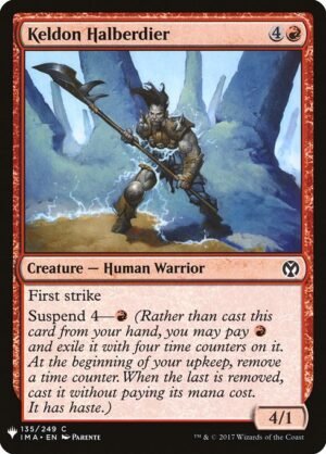 Keldon Halberdier<br /><span class="collector-number">Collector No. IMA-135</span>