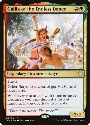 Gallia of the Endless Dance<br /><span class="collector-number">Collector No. 217</span>