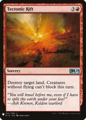 Tectonic Rift<br /><span class="collector-number">Collector No. M19-162</span>