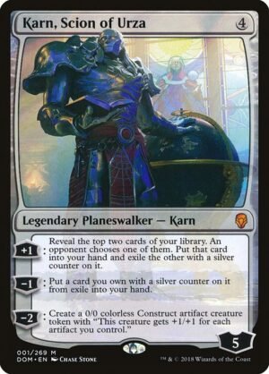 Karn, Scion of Urza<br /><span class="collector-number">Collector No. 1</span>