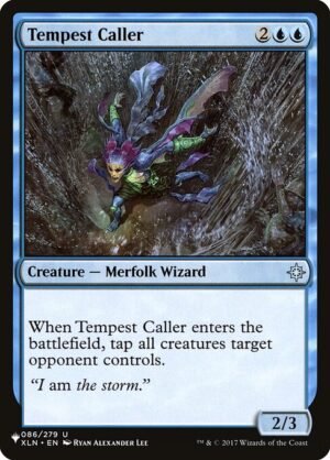 Tempest Caller<br /><span class="collector-number">Collector No. XLN-86</span>