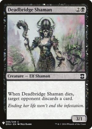 Deadbridge Shaman<br /><span class="collector-number">Collector No. EMA-85</span>