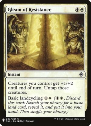 Gleam of Resistance<br /><span class="collector-number">Collector No. CN2-87</span>