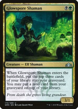 Glowspore Shaman<br /><span class="collector-number">Collector No. 173</span>
