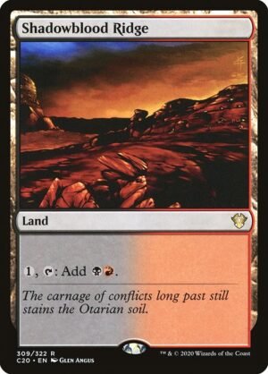 Shadowblood Ridge<br /><span class="collector-number">Collector No. 309</span>