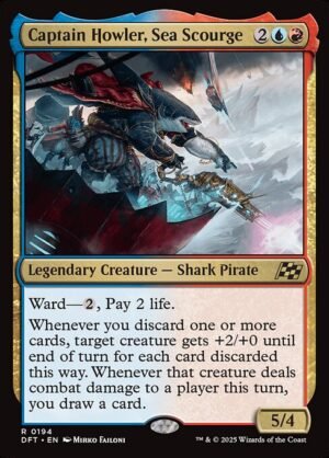 Captain Howler, Sea Scourge<br /><span class="collector-number">Collector No. 194</span>