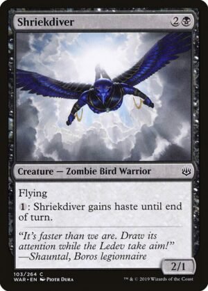 Shriekdiver<br /><span class="collector-number">Collector No. 103</span>