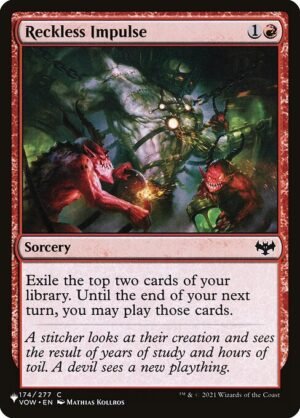 Reckless Impulse<br /><span class="collector-number">Collector No. VOW-174</span>